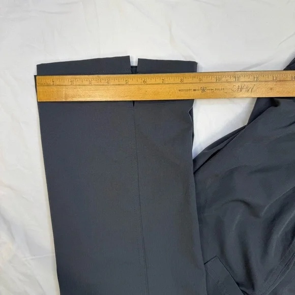 Skechers Scrub Pants Gray Large Reliance Cargo 3 Pocket Straight Leg Stretch - Picture 15 of 16